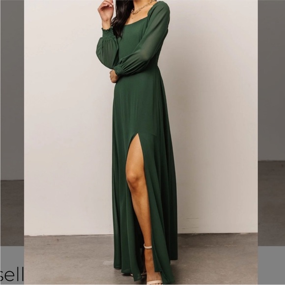 Baltic Born Giselle Evergreen Maxi Dress, Size Large - Picture 8 of 16